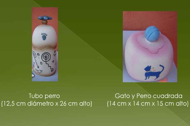 Urnas Medianas  Tubo y Cuadrada